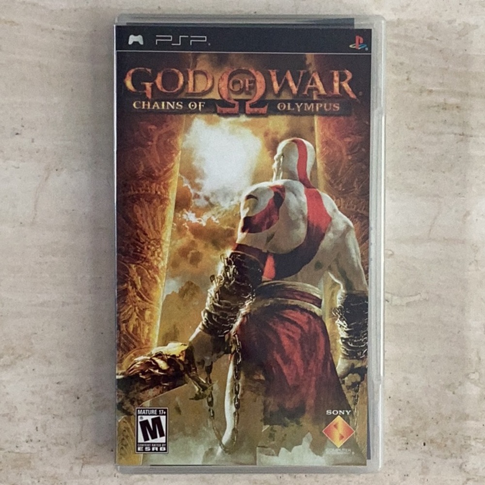 God Of War Chains Of Olympus PSP Game Sony Complete CIB